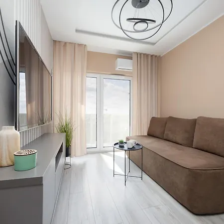 Srebrzyńska Klimatyzowane Blisko Manufaktury Parking W Garażu By Renters Prestige Apartament Łódź
