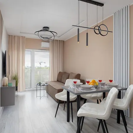 Srebrzyńska Klimatyzowane Blisko Manufaktury Parking W Garażu By Renters Prestige Apartament Łódź