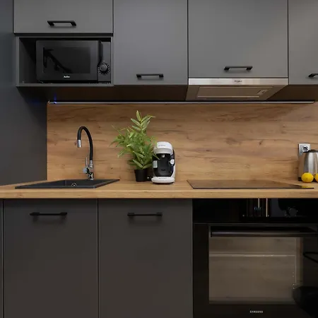 Apartament Srebrzyńska Klimatyzowane Blisko Manufaktury Parking W Garażu By Renters Prestige Łódź