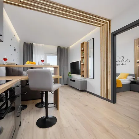 Apartament Srebrzyńska Klimatyzowane Blisko Manufaktury Parking W Garażu By Renters Prestige Łódź