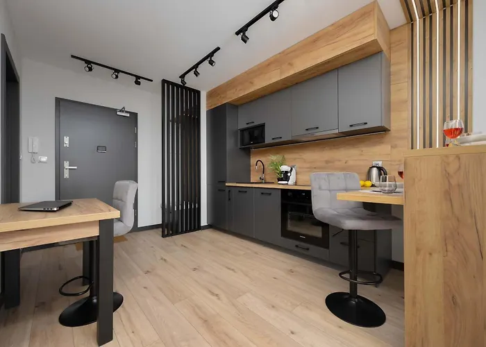 Apartament Srebrzyńska Klimatyzowane Blisko Manufaktury Parking W Garażu By Renters Prestige