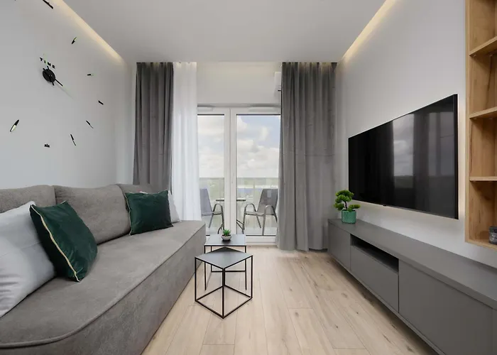 Srebrzynska Klimatyzowane Blisko Manufaktury Parking W Garazu By Renters Prestige 아파트 *